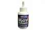 A white plastic bottle of Deluxe Materials Microballoons 250ml filler for resin, featuring a blue and red label.