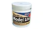 A 240ml tub of Deluxe Materials Model Lite Balsa Tint lightweight filler for model building.