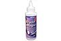 A 125ml bottle of Deluxe Materials Brush Magic brush cleaner with a white cap and blue and purple label.