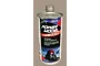 A 1-litre metal tin of Deluxe Materials Power Model Jet Oil featuring a pilot graphic and jet aircraft against a blue sky background.