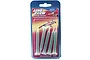 A pack of five Deluxe Materials Aero Tech Auto Mix Nozzles in their original blister packaging.