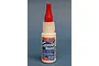 A 25ml bottle of Deluxe Materials Speed Bond PVA adhesive with a red cap, standing against a blue background.