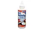 A bottle of Deluxe Materials R/C Modellers Canopy Glue, featuring a white squeeze bottle with a blue and red label.