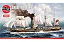 Box art for the Airfix 1/180 scale Great Western paddle steamer model kit, showing a painted illustration of the ship at sea.