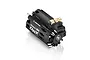 Hobbywing Xerun DRX 3652SD 8500kV sensored brushless motor in black with gold-plated solder tabs, viewed from an angle against a white background.