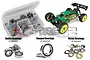 RC Screwz RC8B4.1e Complete Rubber Shielded Bearing Kit ASC139R