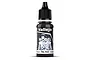 A bottle of Vallejo Model Color Black Violet matte acrylic paint, 18ml, featuring a soldier illustration on the label.