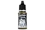 A 18ml bottle of Vallejo Model Color Old Wood matte acrylic paint with a black dropper cap against a white background.