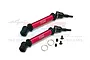 GPM Aluminium & Carbon Steel CVD Driveshafts 2Pcs - Red MGO102R-R