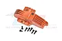 GPM Orange Aluminium Main Gear Cover TXMS038GCN-OR