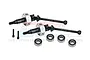 GPM Carbon Steel CVD Driveshafts w/ 5mm Shafts & 12mm Hex - Black LMTM035/5MM-BK