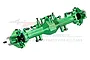 GPM Aluminium Complete Quick Release Front Axle Set - Green LMTM012KIT-G