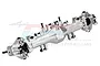GPM Aluminium Complete Quick Release Front Axle Set - Silver LMTM012KIT-S