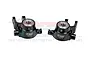 GPM Aluminium Steering Hubs 2Pcs - Black SLA021N-BK