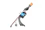 Dynamite Waterproof 120A Brushless Marine ESC with blue water-cooling jacket, black casing, and pre-soldered connectors.