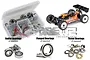 RC Screwz XRAY XB8 Rubber Shielded Bearing Kit XRA166R