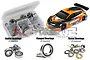 RC Screwz XRAY X4F Rubber Shielded Bearing Kit XRA170R
