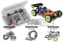 RC Screwz TLR 8IGHT-X/E Rubber Shielded Bearing Kit LOS143R