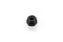 A single black metal anti-slip nut for RC drones, shown against a white background.
