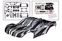 Traxxas 1/8 Prographix Maxx SC Unpainted Body Shell - Clear 10211X