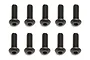 Team Associated 2.5x8mm Fine Thread Button Head Screws 10Pcs 31521