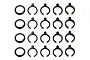 Team Associated Shock Spring Clips & Retainers Set 71054