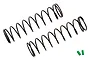 Team Associated Green 72mm (2.20 lb/in) Shock Springs 2Pcs 91639