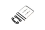 Losi Aluminium Front Hinge Pin & Brace Set LOS254058