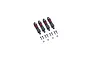 ARRMA Red Aluminium 58mm Adjustable Shocks 4Pcs ARA330824