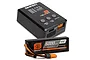 Spektrum S100 USB Smart Charger and a 5000mAh 2S 7.4V LiPo hard case battery with IC5 connector.