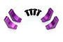 HSP Purple Aluminium Battery Holders w/ Screws 103004A