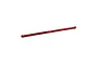 A red anodized aluminium centre driveshaft for RC cars by Yeah Racing, featuring a YR logo printed in the center.