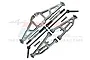 GPM Grey Silver Aluminium Suspension Arms w/ Driveshafts BR54556288-GS