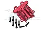 GPM Red Aluminium Front Differential Cover MGG012-R