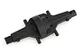 A black plastic front gear box case for an HSP RC vehicle, shown from a top-down perspective on a white background.