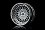 MST 1.9" 501 Off-Set Changeable Silver/Flat Silver Rims 4pcs 832103FS