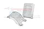 GPM Silver Aluminium Skid Plate Set 2Pcs MX016AB-S