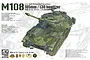 AFV Club 1/35 105mm/L30 M108 Howitzer Tank Scaled Plastic Model Kit w/Australian Decals AF35108