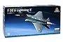 Italeri 1/32 scale F-35A Lightning II plastic model kit box showing an illustration of the fighter jet in flight.