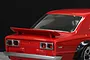 Pandora 1/10 Classic Style Rear Wing - Clear Unpainted PAC-908