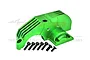 GPM Aluminium Main Gear Cover - Green TXMS038GCN-G