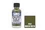 A 30ml bottle of Scale Modellers Supply Auto Colour Dublin Green paint next to a colour swatch square.