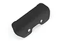 A black, curved plastic front bumper spare part for an HSP RC vehicle, shown against a plain white background.