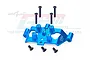 GPM Aluminium Rear Bulkhead - Sky Blue BBX030-SB
