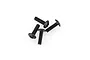 HSP 3x10mm Fine Thread Button Head Screws 4Pcs 60083