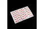 Yeah Racing 75x25x0.5mm Double Sided Tape 5Pcs YA-0741