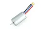 HSP 3000KV brushless motor with a silver cylindrical casing and three wires with gold-plated bullet connectors.