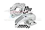 GPM Aluminium Main Gear Cover & Motor Mount Set - Red TS1838-S