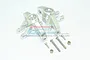 GPM Aluminium Front Steering Hubs 2Pcs - Silver SB021-S