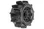Pro-Line 2.8" Sand Paw HP Belted Tyres on Black Raid Rims - Glued Wheels 2Pcs PRO1024910